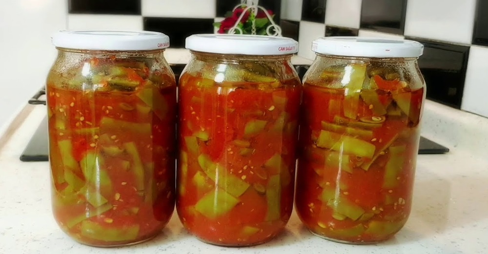2 Yıl Bozulmadan Kalabilen Taze Fasulye Konservesi Tarifi