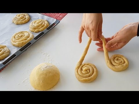 5 Dakikada Tahinli Çörek Tarifi