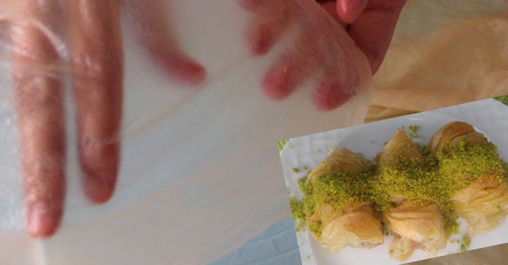 Evde Tül Gibi İncecik Baklava Yufkası Tarifi