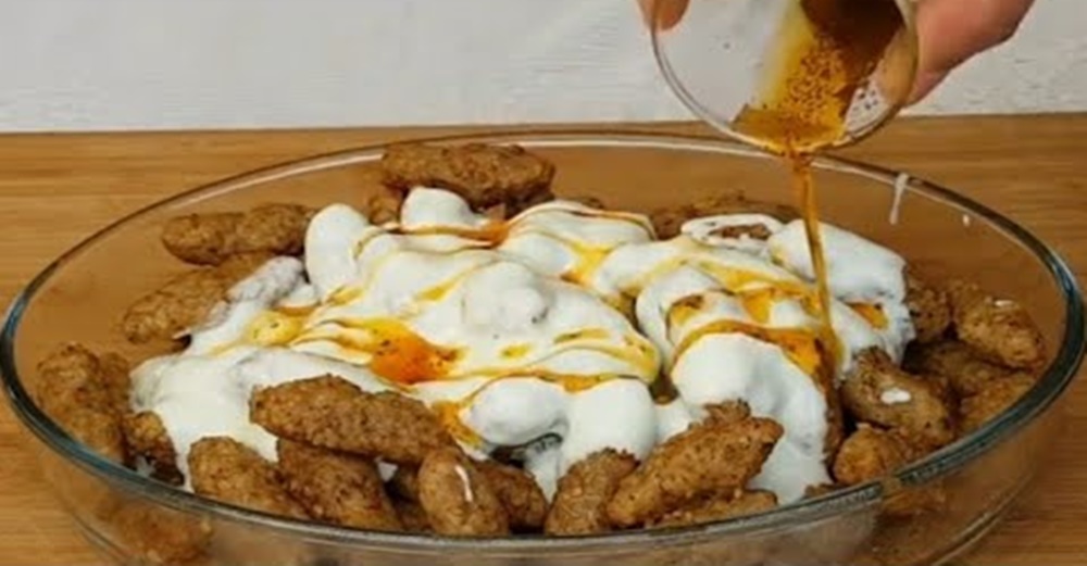 KAHRAMANMARAŞ MUTFAĞINDAN SÖMELEK KÖFTE TARİFİ (300 GR KIYMADAN TABAKLAR DOLUSU)