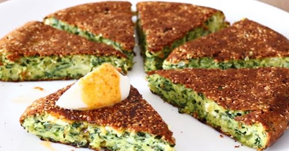 Tavada Ispanaklı Börek Gibi Kahvaltılık